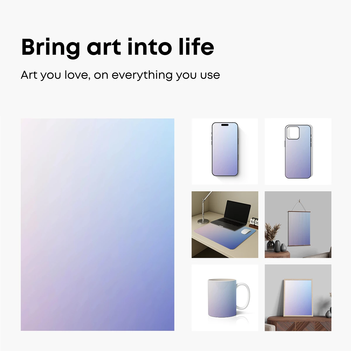 Ethereal Gradient Glow: A Soft Focus Symphony - Image 2