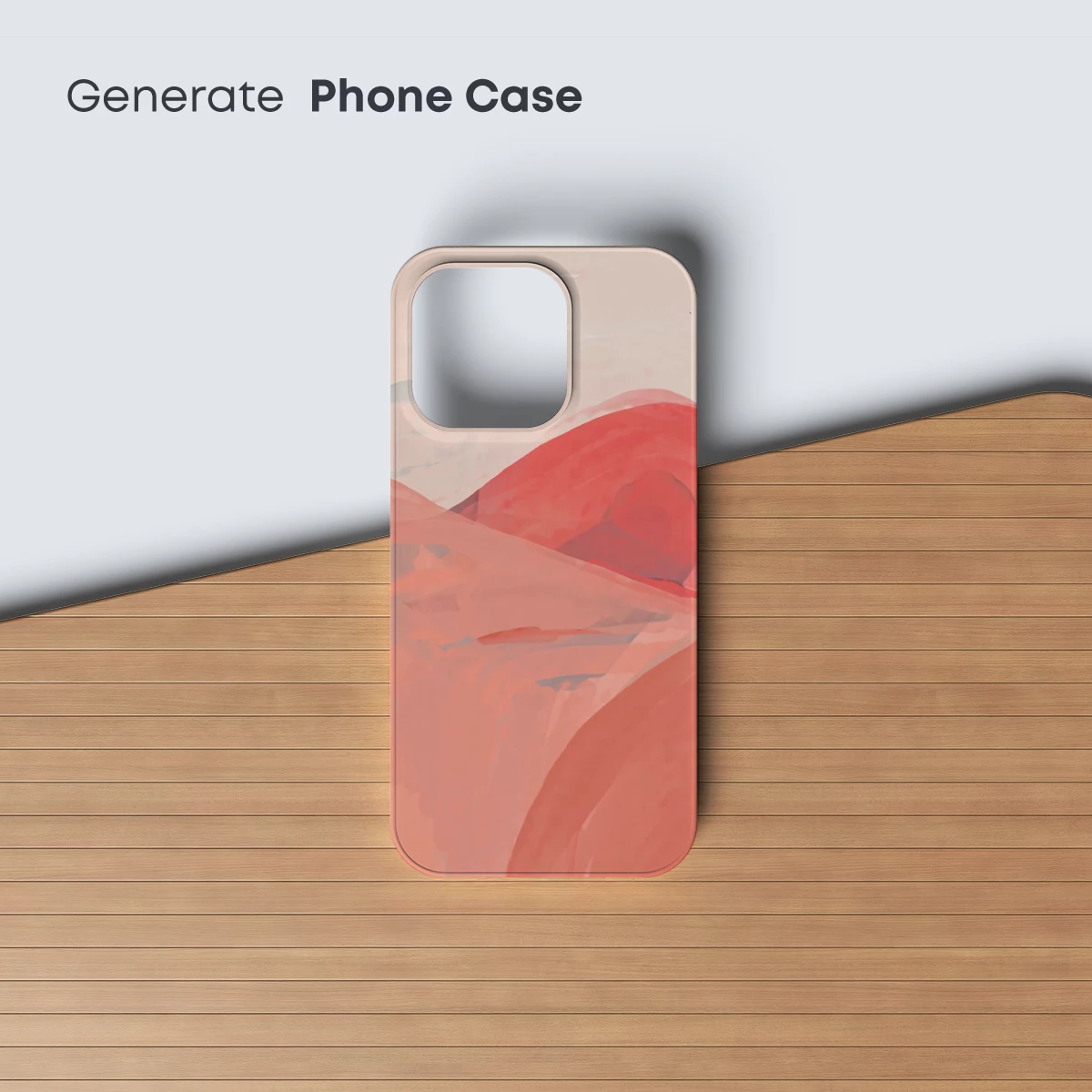 Coral Whispers: Abstract Fluidity in Soft Hues - Image 3