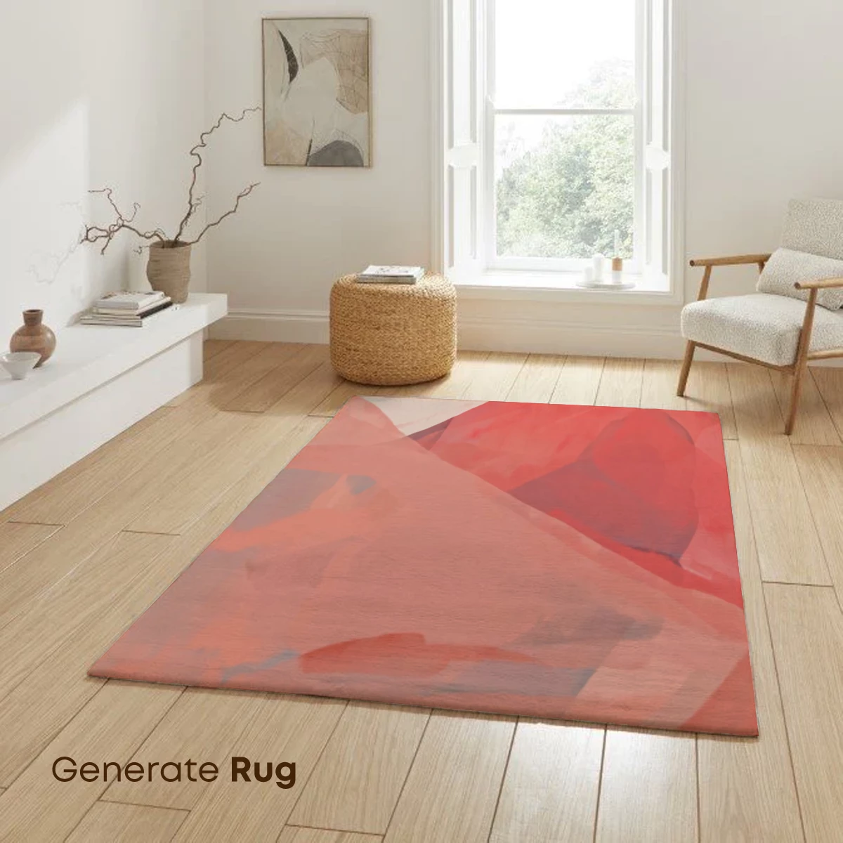 Coral Whispers: Abstract Fluidity in Soft Hues - Image 6