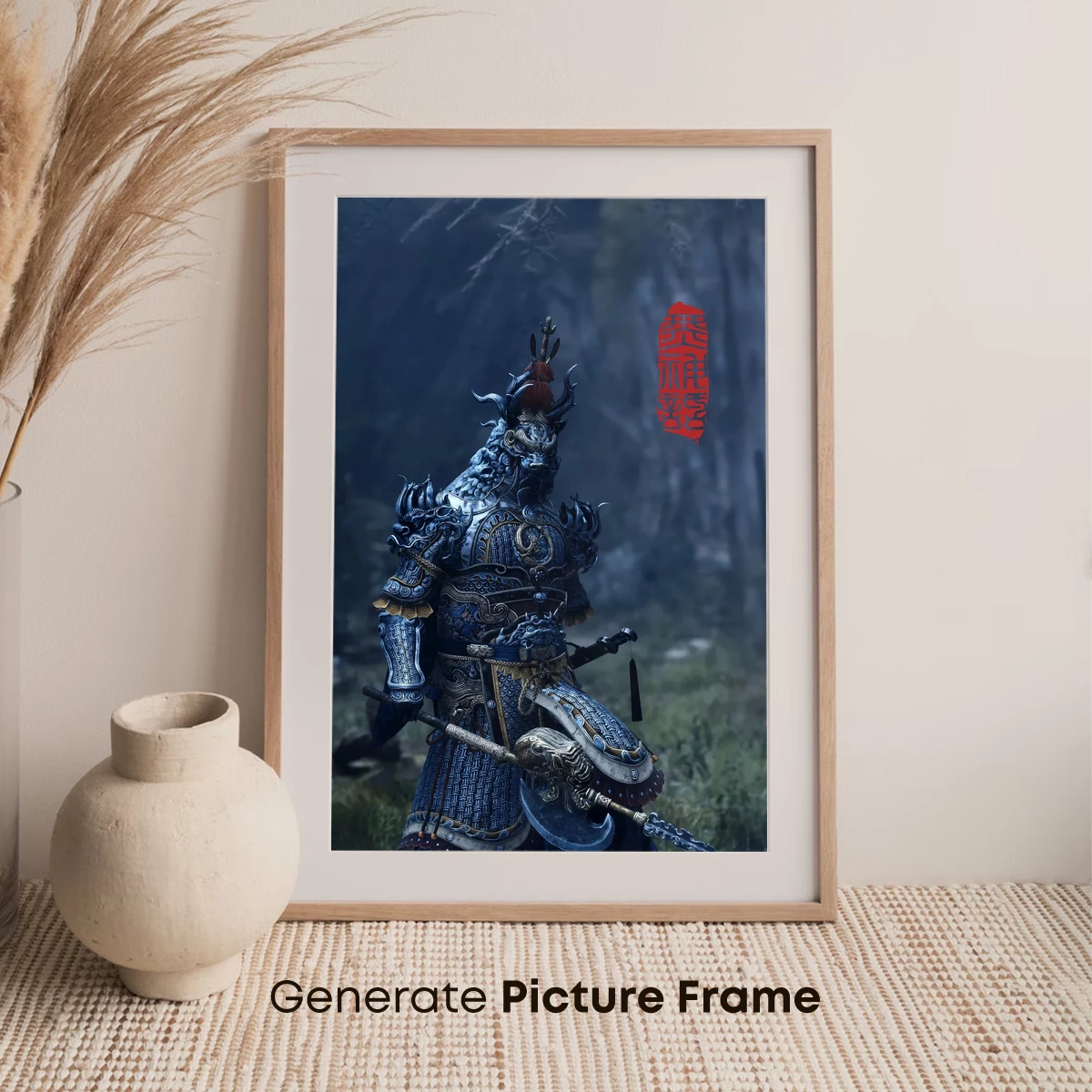 Epic Warrior in Mythic Forest - Image 7