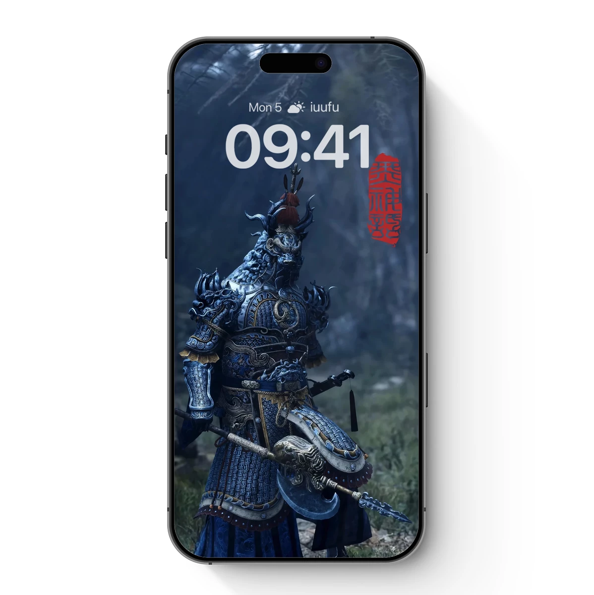 Epic Warrior in Mythic Forest Epic Warrior in Mythic Forest