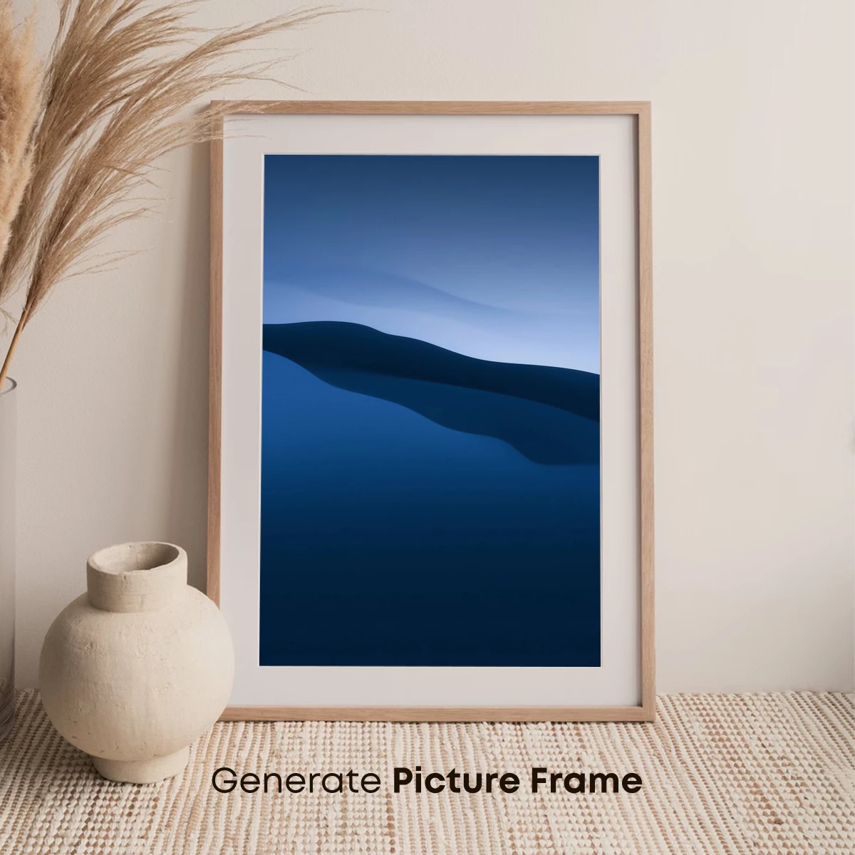 Ethereal Blue Horizon: A Wave of Serenity - Image 7