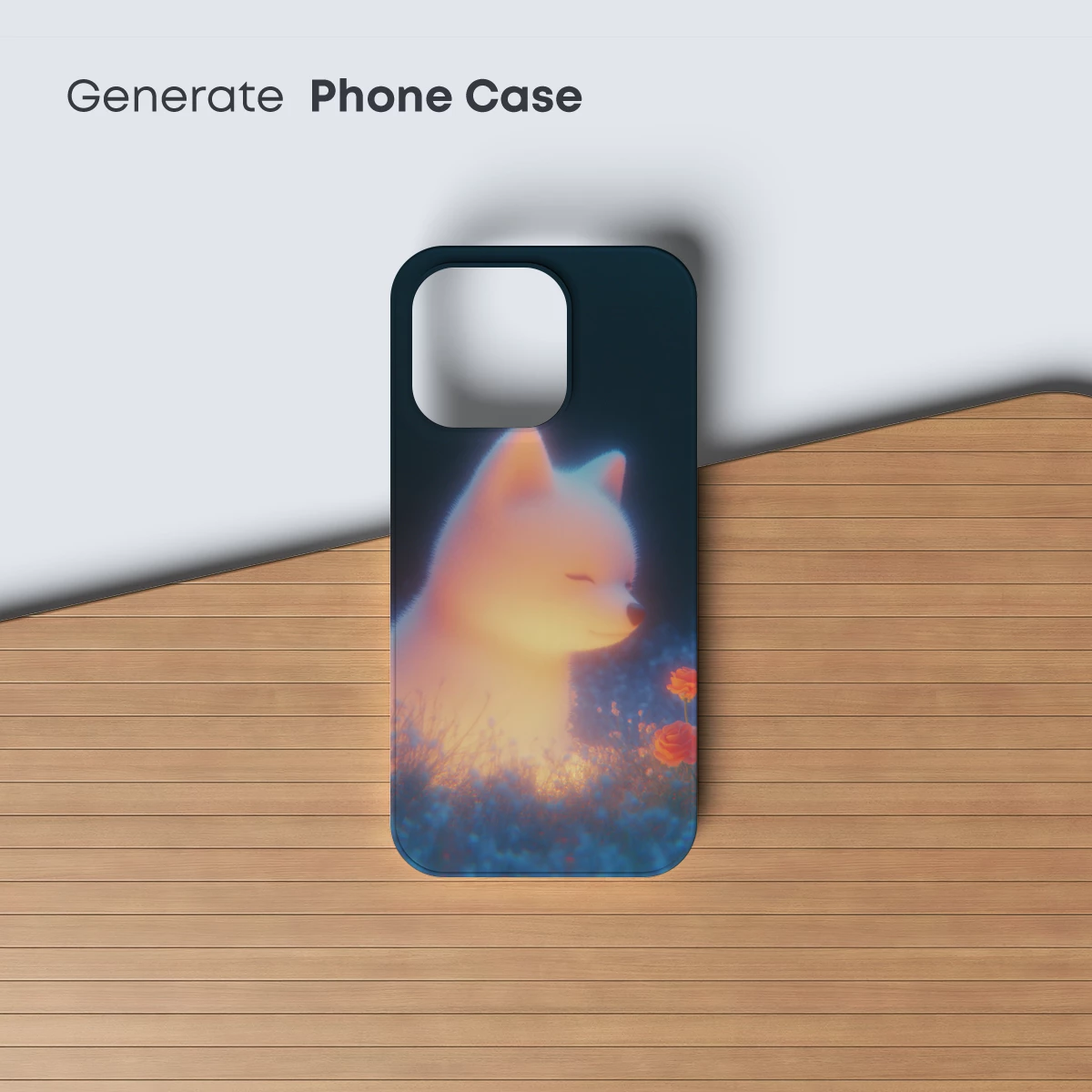 Ethereal Fox in Floral Glow - Image 3