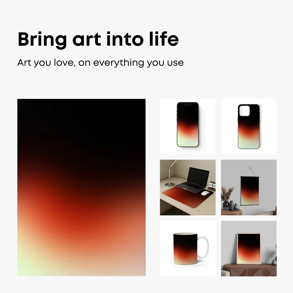 Gradient Sunset Symphony - Image 2