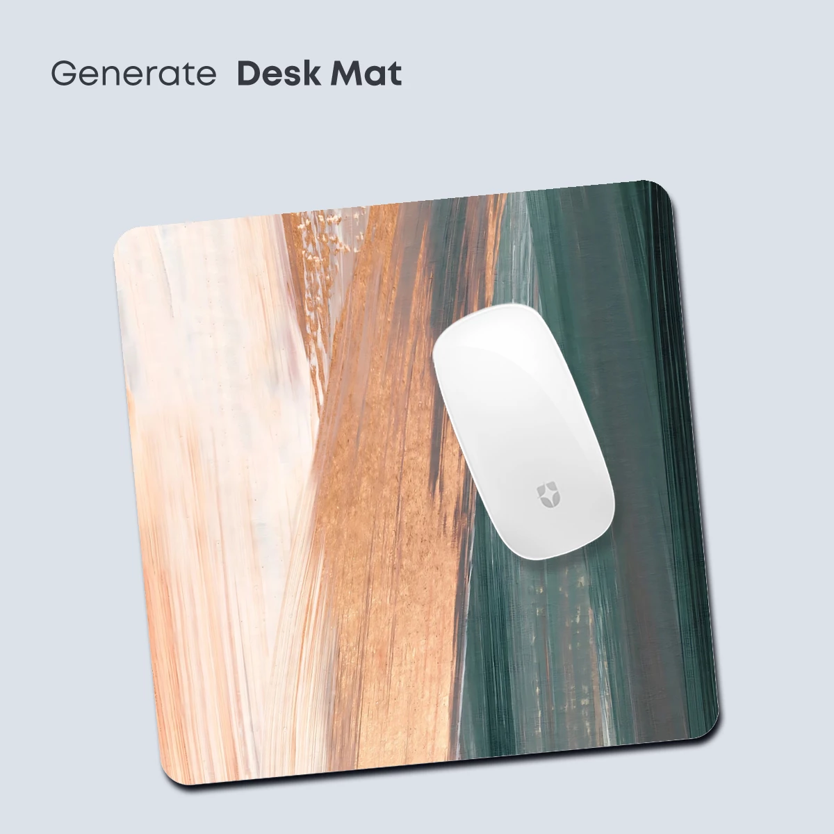 Abstract Strata: Earth Tones and Teal Fusion - Image 4