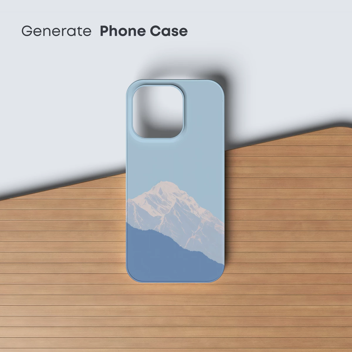 Eternal Snow Peak: Minimalist Mountain Majesty - Image 3