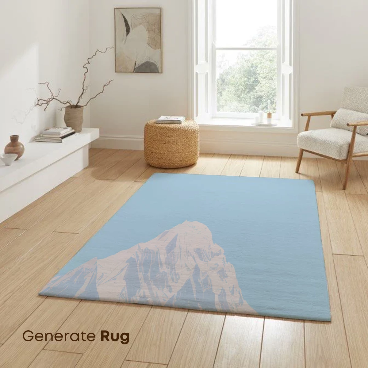 Eternal Snow Peak: Minimalist Mountain Majesty - Image 6