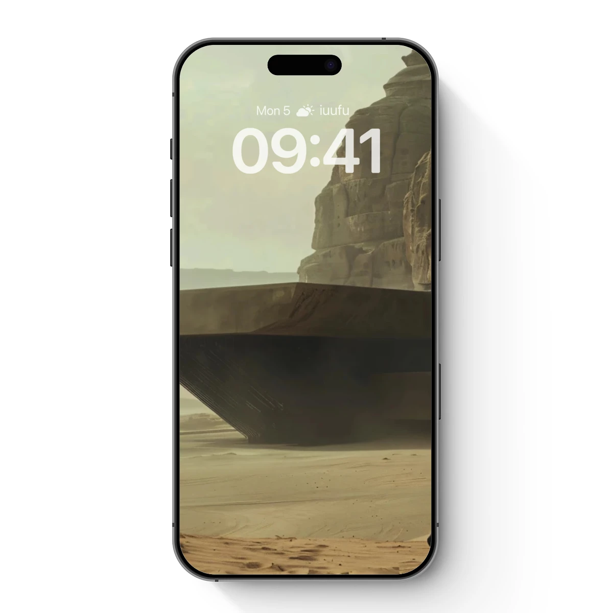 Desert Odyssey: Futuristic Monolith and Pyramid