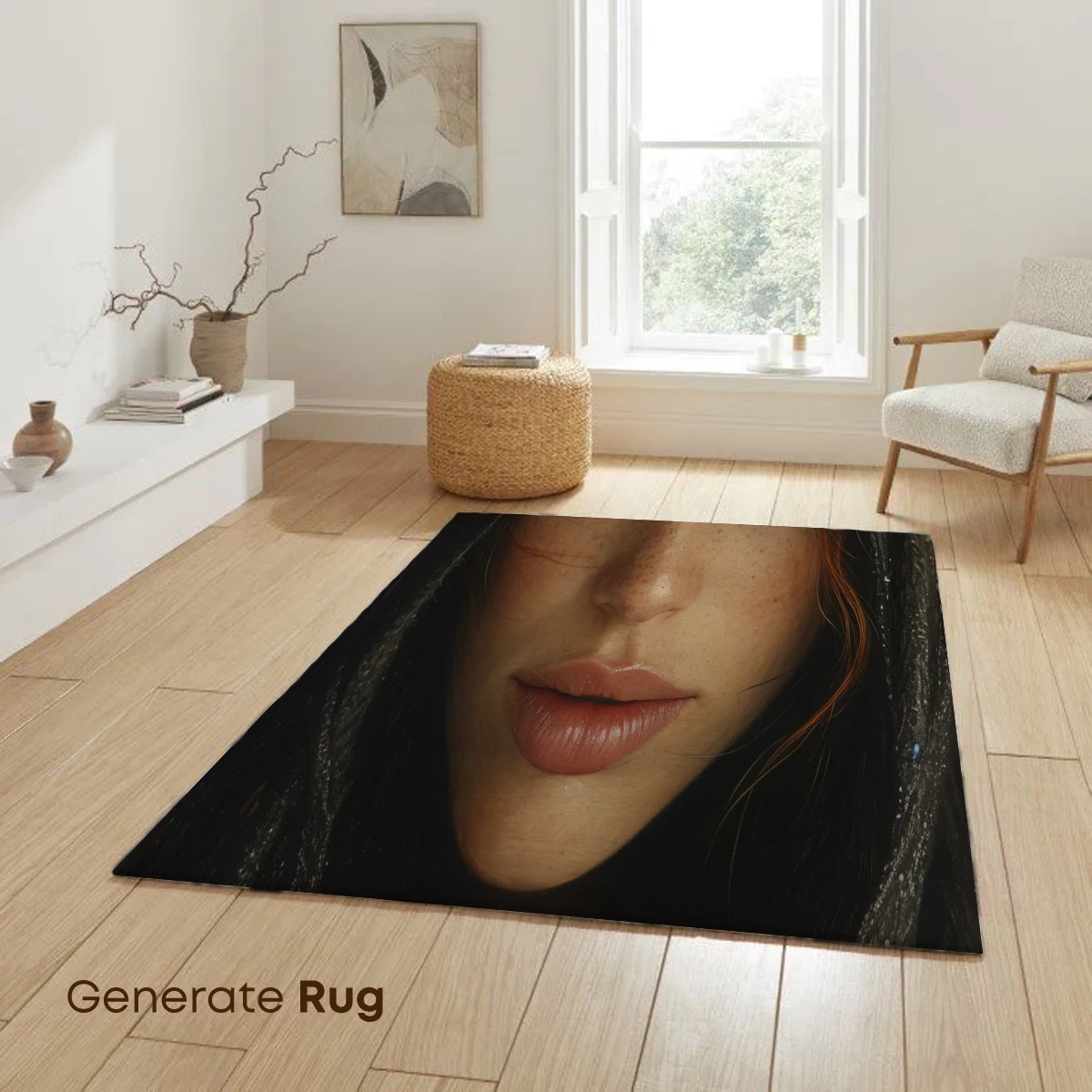 Enigmatic Veil: Scarlet Eyes in Shadow - Image 6