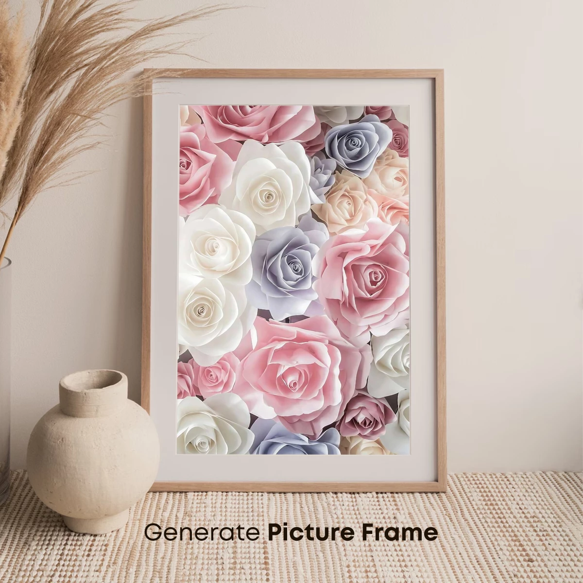 Elegant Pastel Rose Bouquet - Image 7