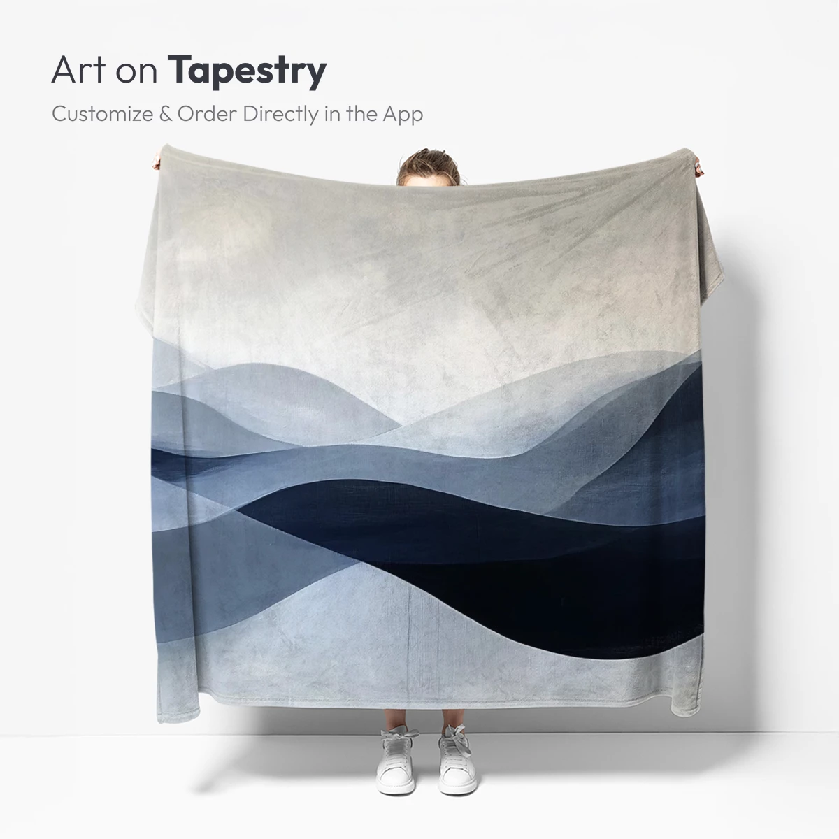 Ethereal Wave Symphony: Abstract Fluidity in Monochrome - Image 4