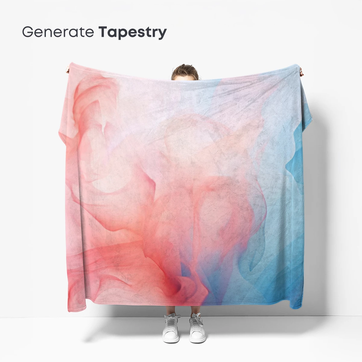 Ethereal Smoke Dance: Pink and Blue Fusion - Image 5