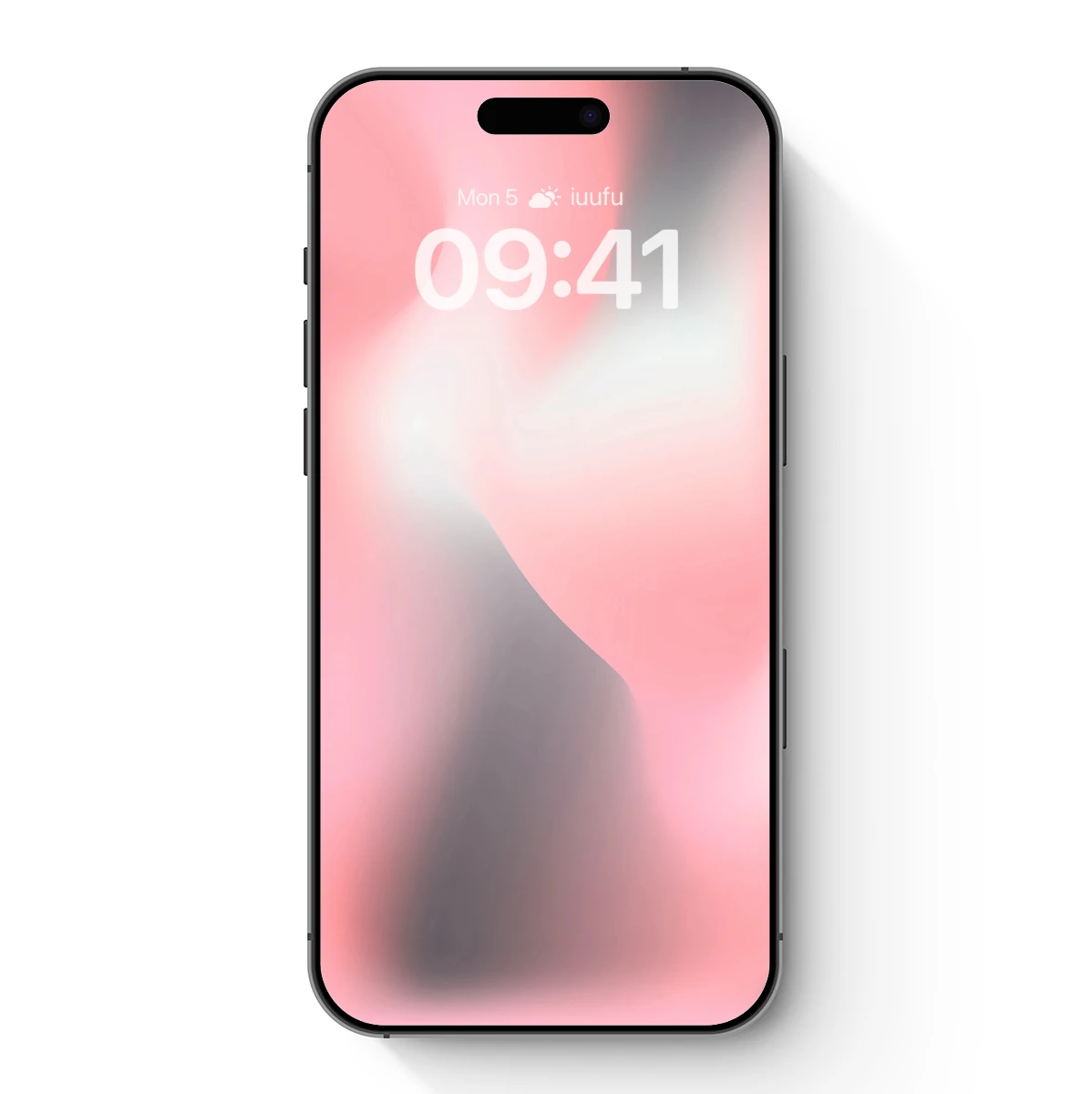 Blurred Elegance: Pink and Gray Abstract Flow