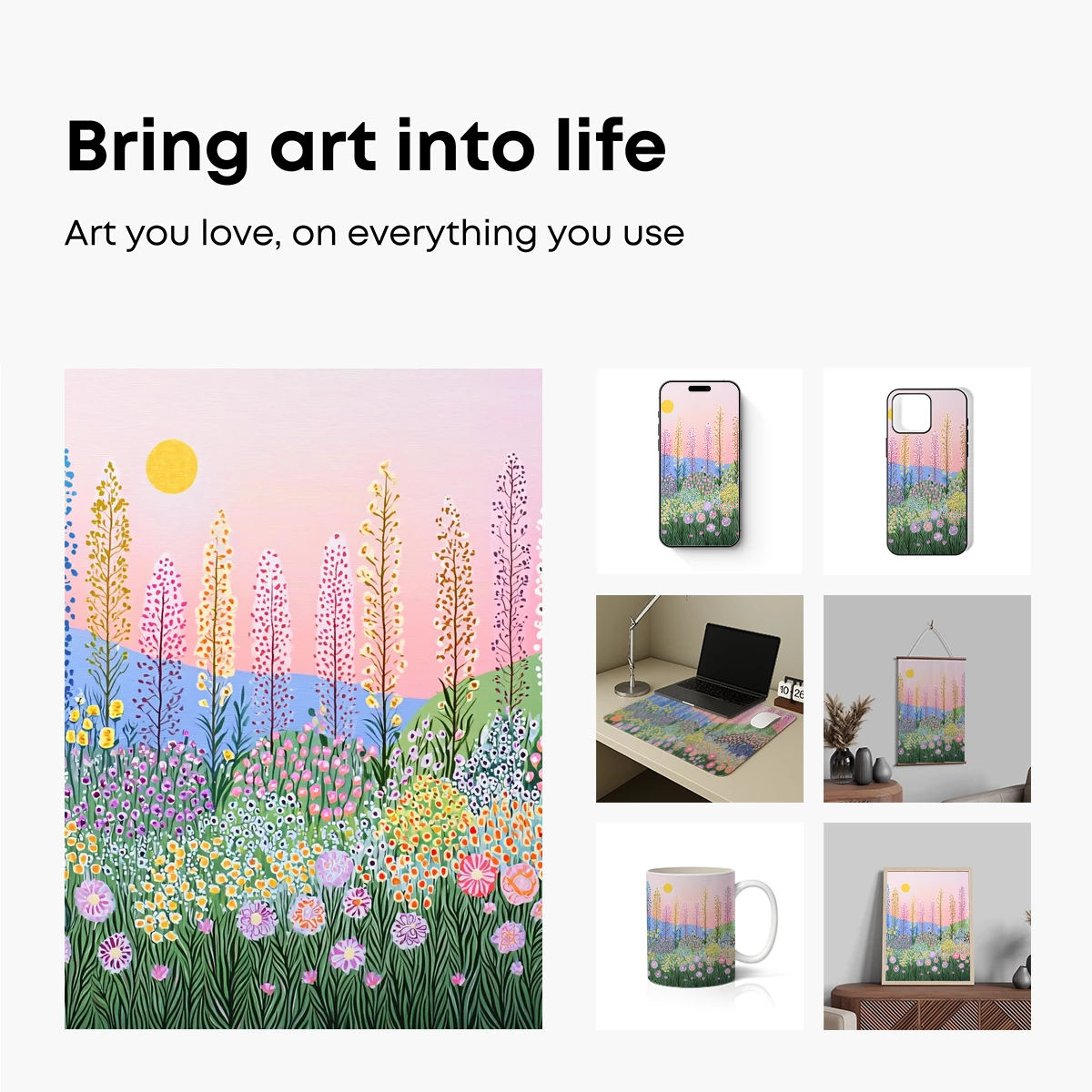 Enchanted Floral Symphony at Dawn - Image 2