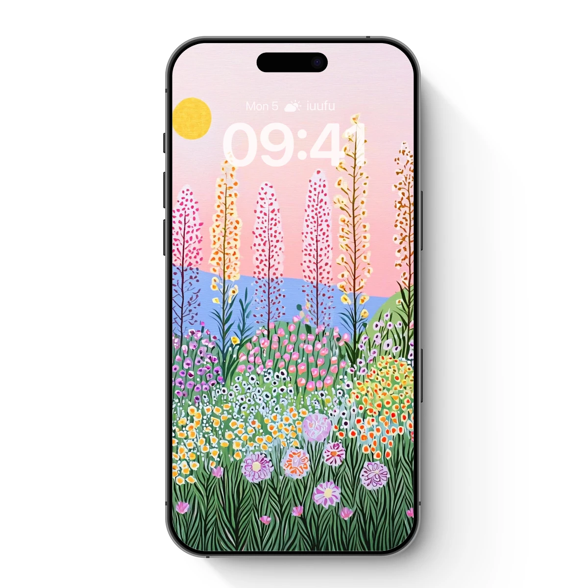 Enchanted Floral Symphony at Dawn