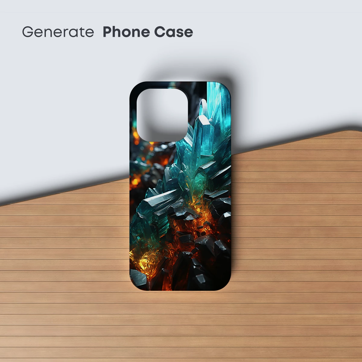 Crystal Inferno: Fire and Ice Fusion - Image 3