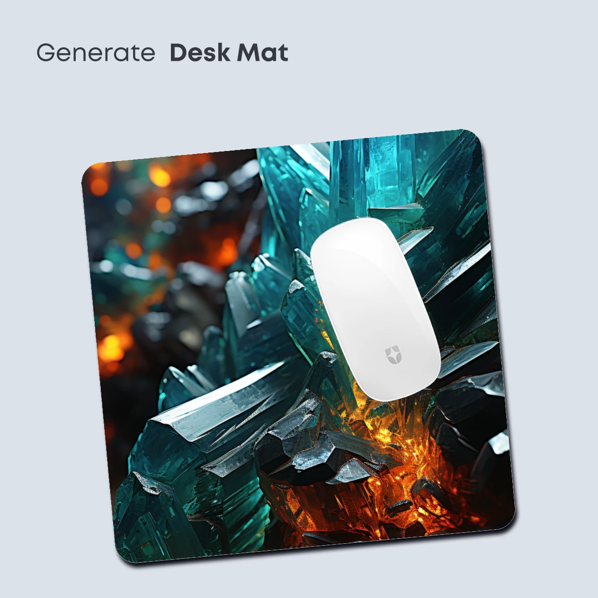 Crystal Inferno: Fire and Ice Fusion - Image 4