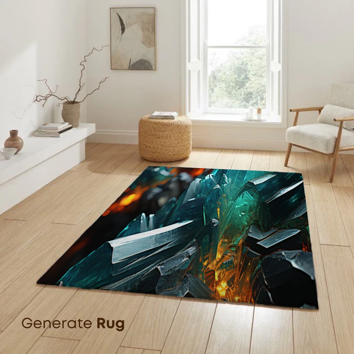 Crystal Inferno: Fire and Ice Fusion - Image 6