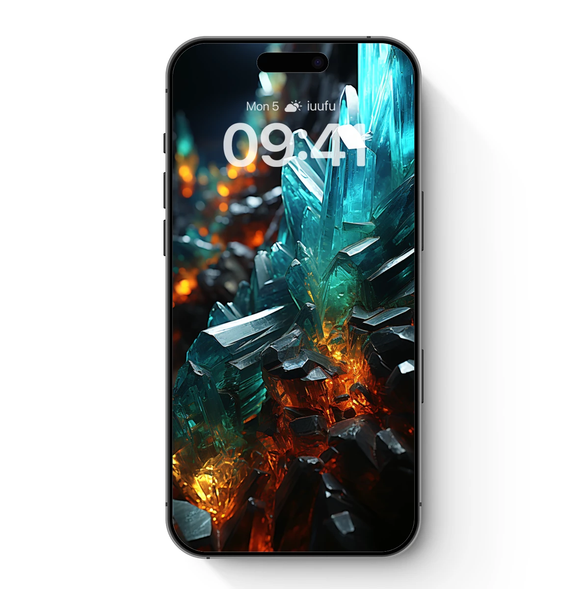 Crystal Inferno: Fire and Ice Fusion