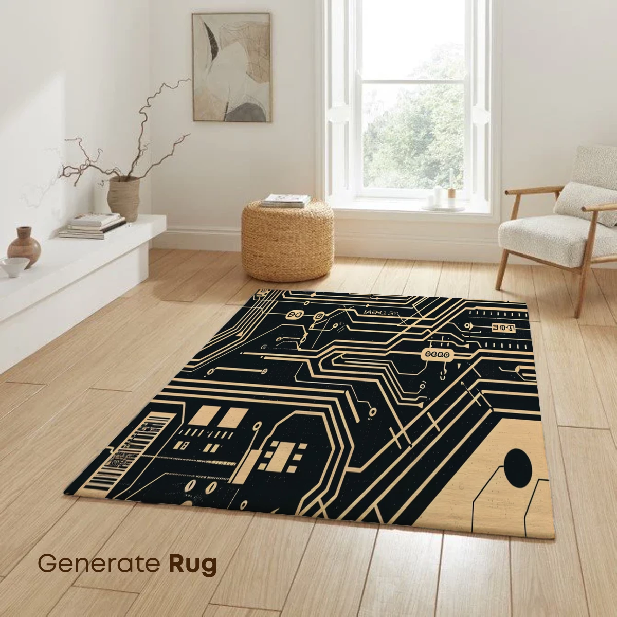 Golden Circuit Dreams: Tech Artistry Unveiled - Image 6