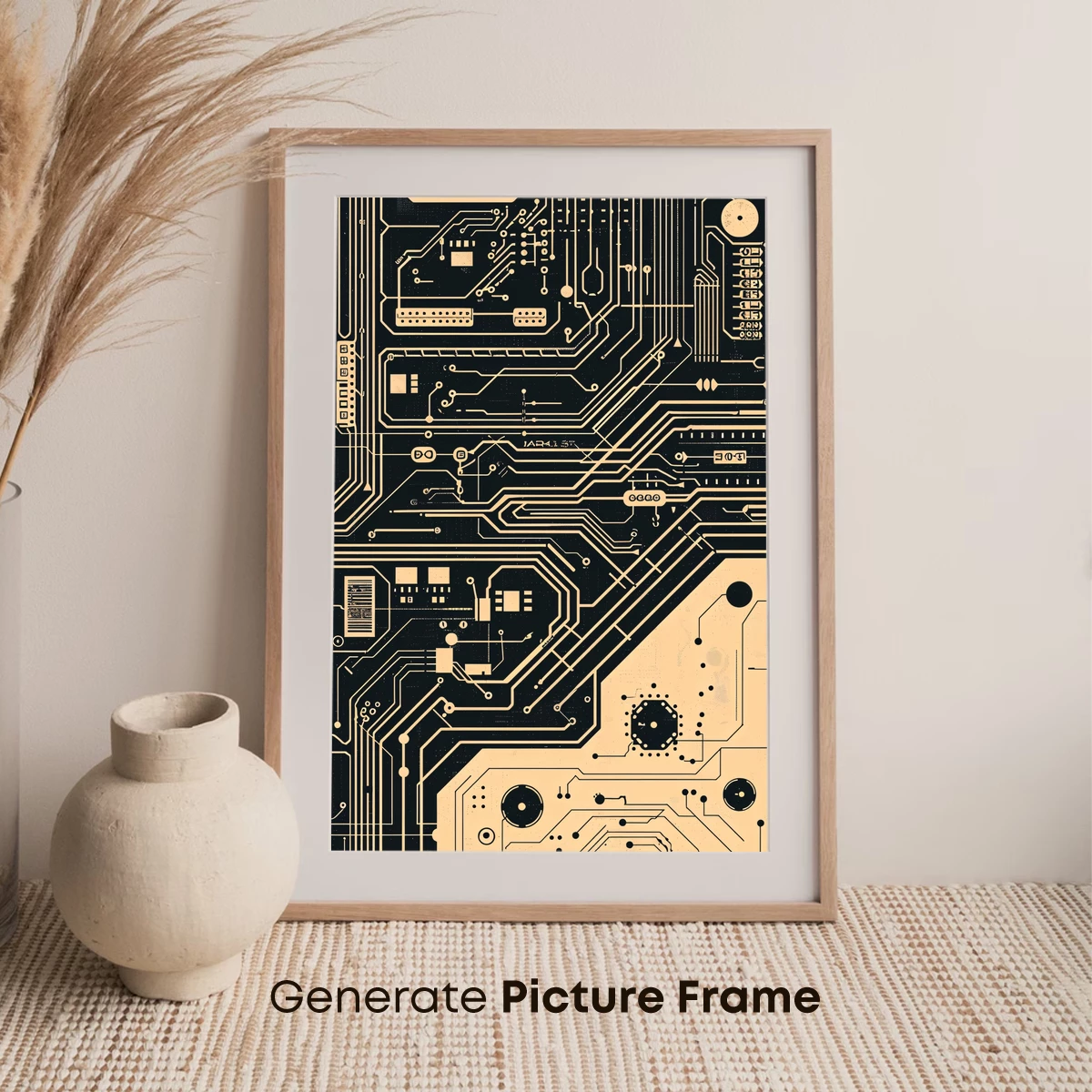 Golden Circuit Dreams: Tech Artistry Unveiled - Image 7