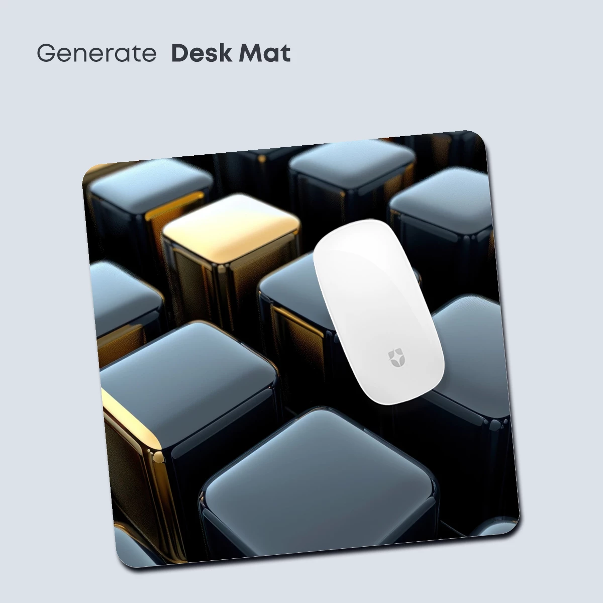 Elegant Black and Gold Cubes: A Modern Geometric Symphony - Image 4