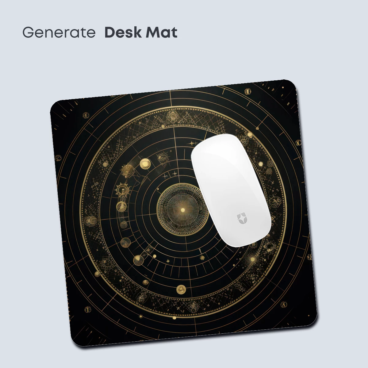 Golden Celestial Mandala: Elegance of the Cosmos - Image 4