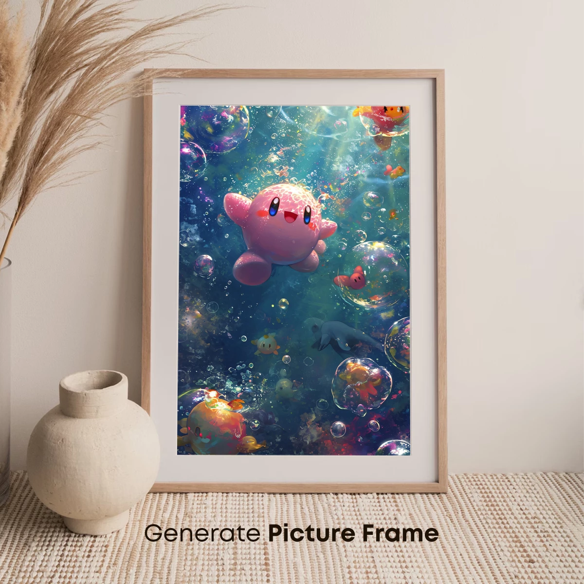 Kirby's Bubble Odyssey: A Fantastical Underwater Adventure - Image 7