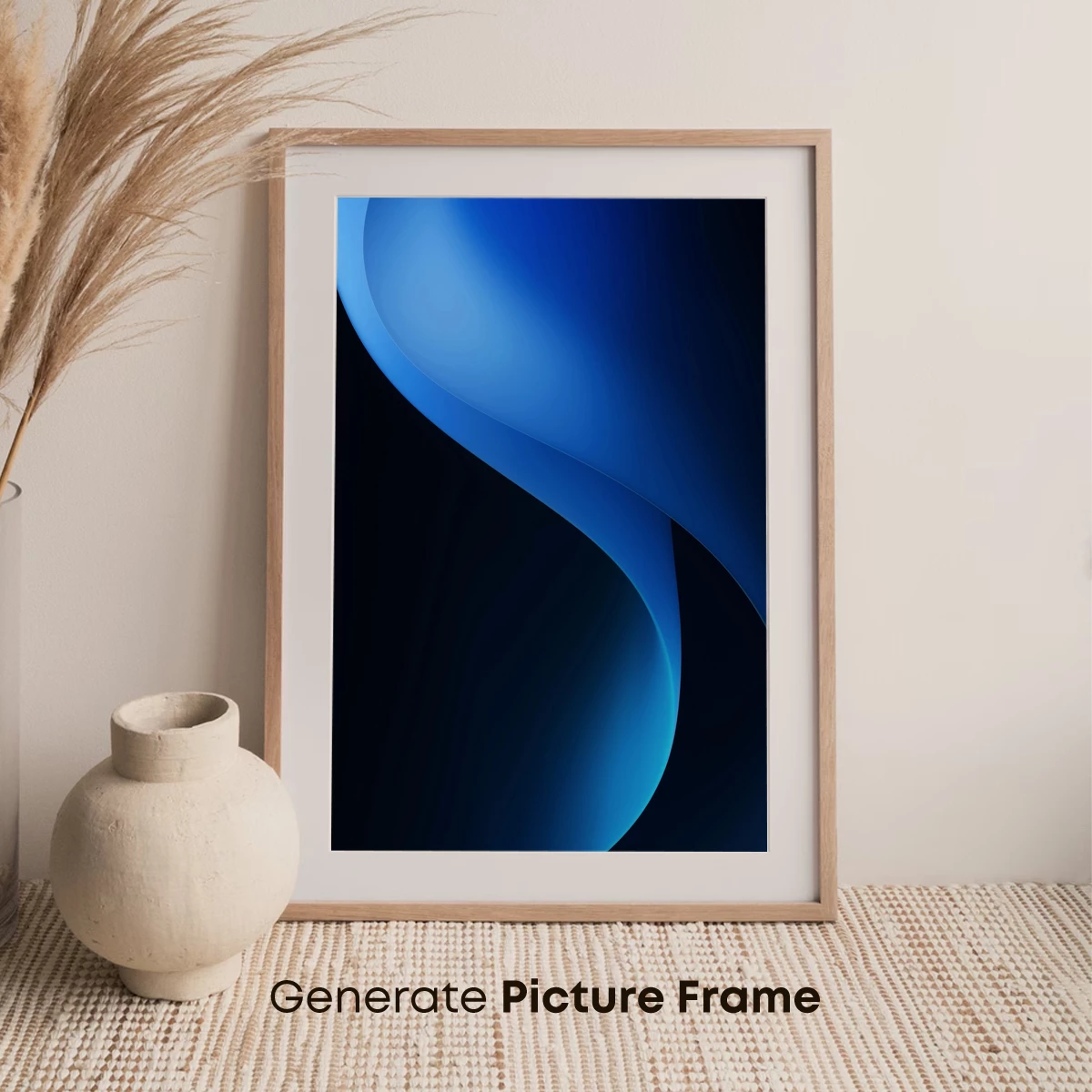 Ethereal Blue Waves: A Digital Odyssey - Image 7