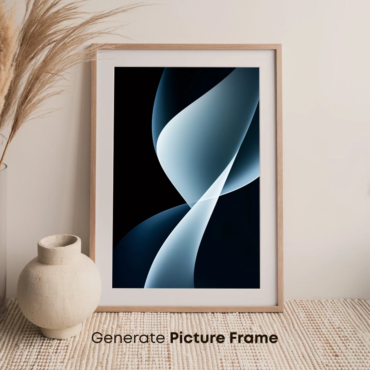 Ethereal Flow: Abstract Curves in Shadow and Light - Image 7