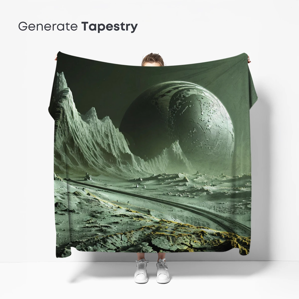Alien Landscape with Enigmatic Sphere - Image 5