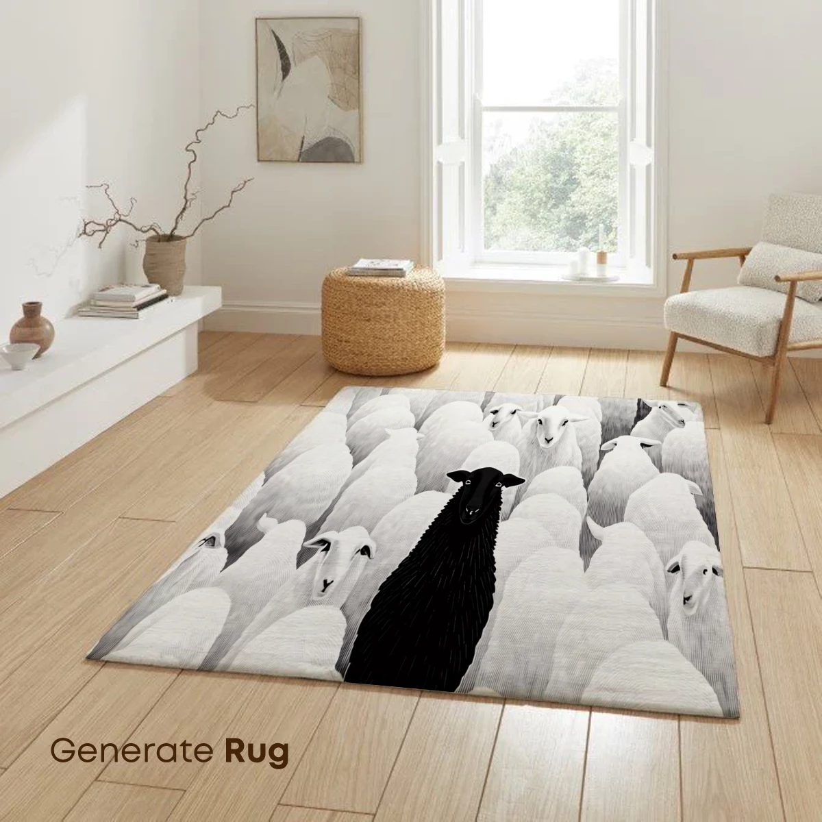 Black Sheep Among Whites: A Standout in Harmony - Image 6