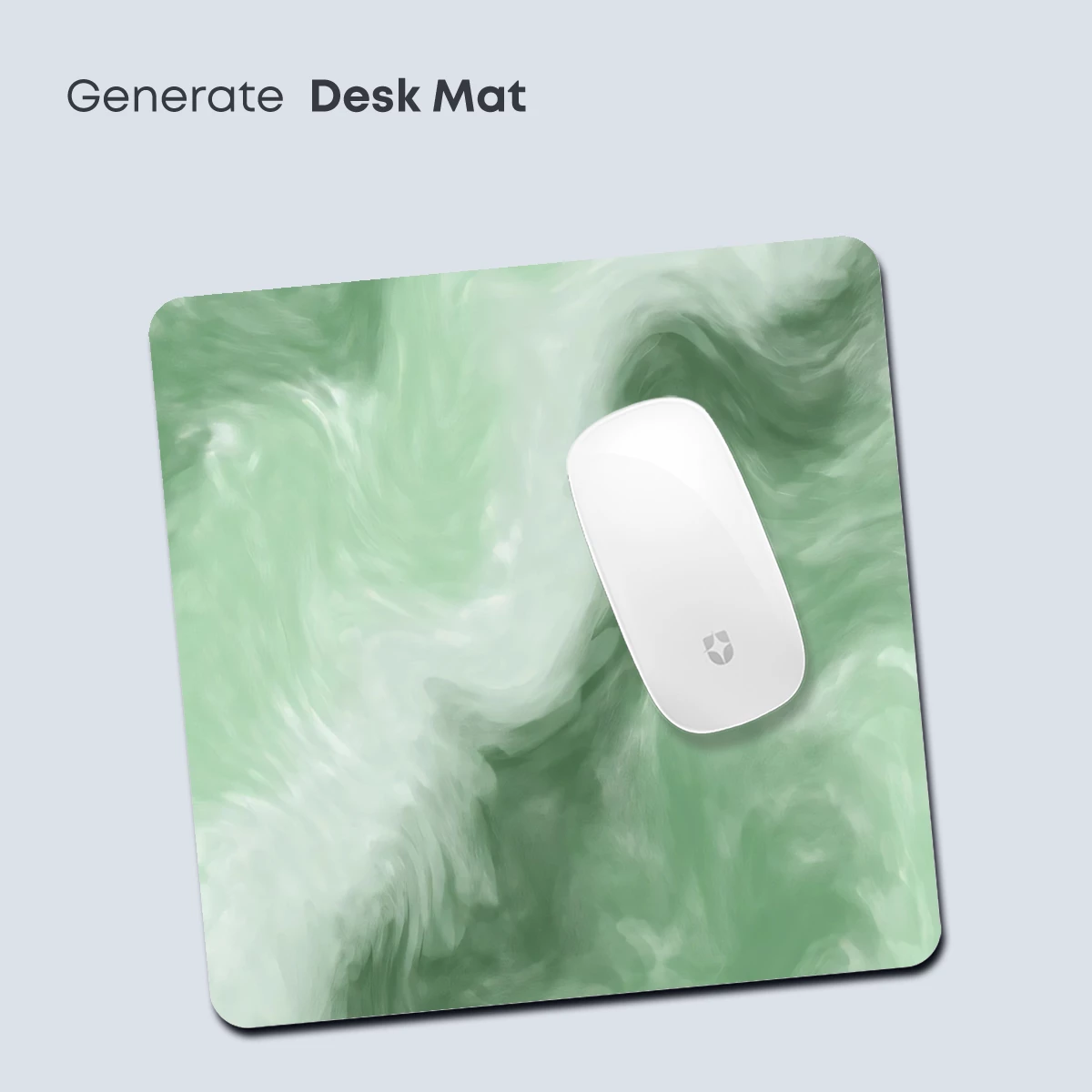 Ethereal Green Swirls: A Dance of Mist and Mystery - Image 4