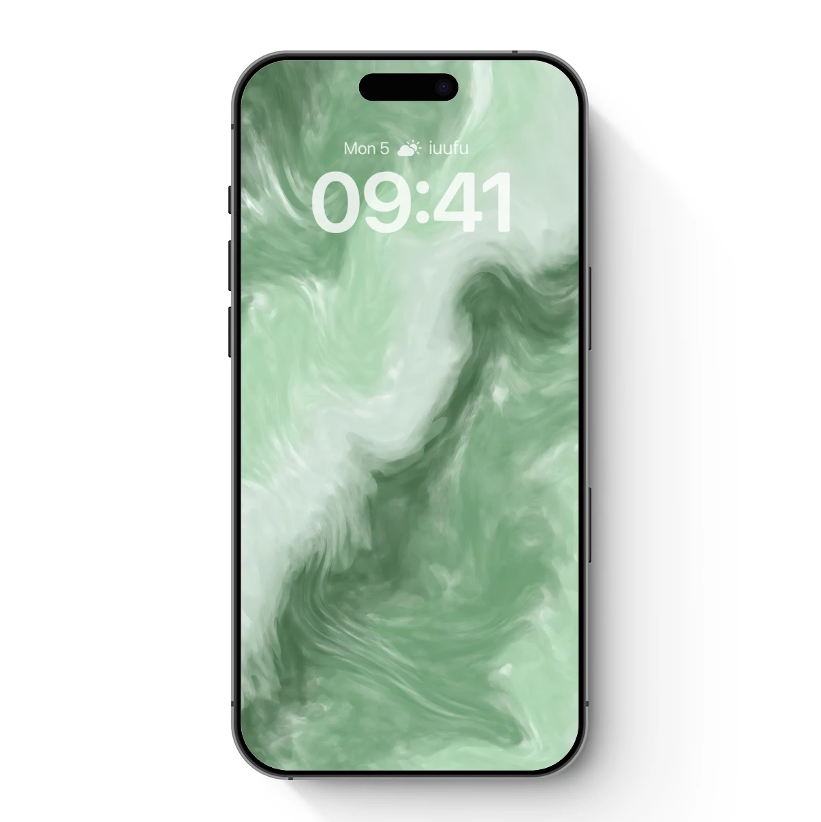 Ethereal Green Swirls: A Dance of Mist and Mystery