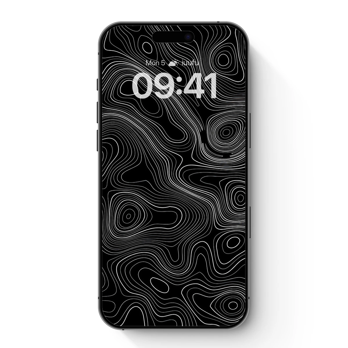 Contour Whispers: Elegance in Topographic Lines