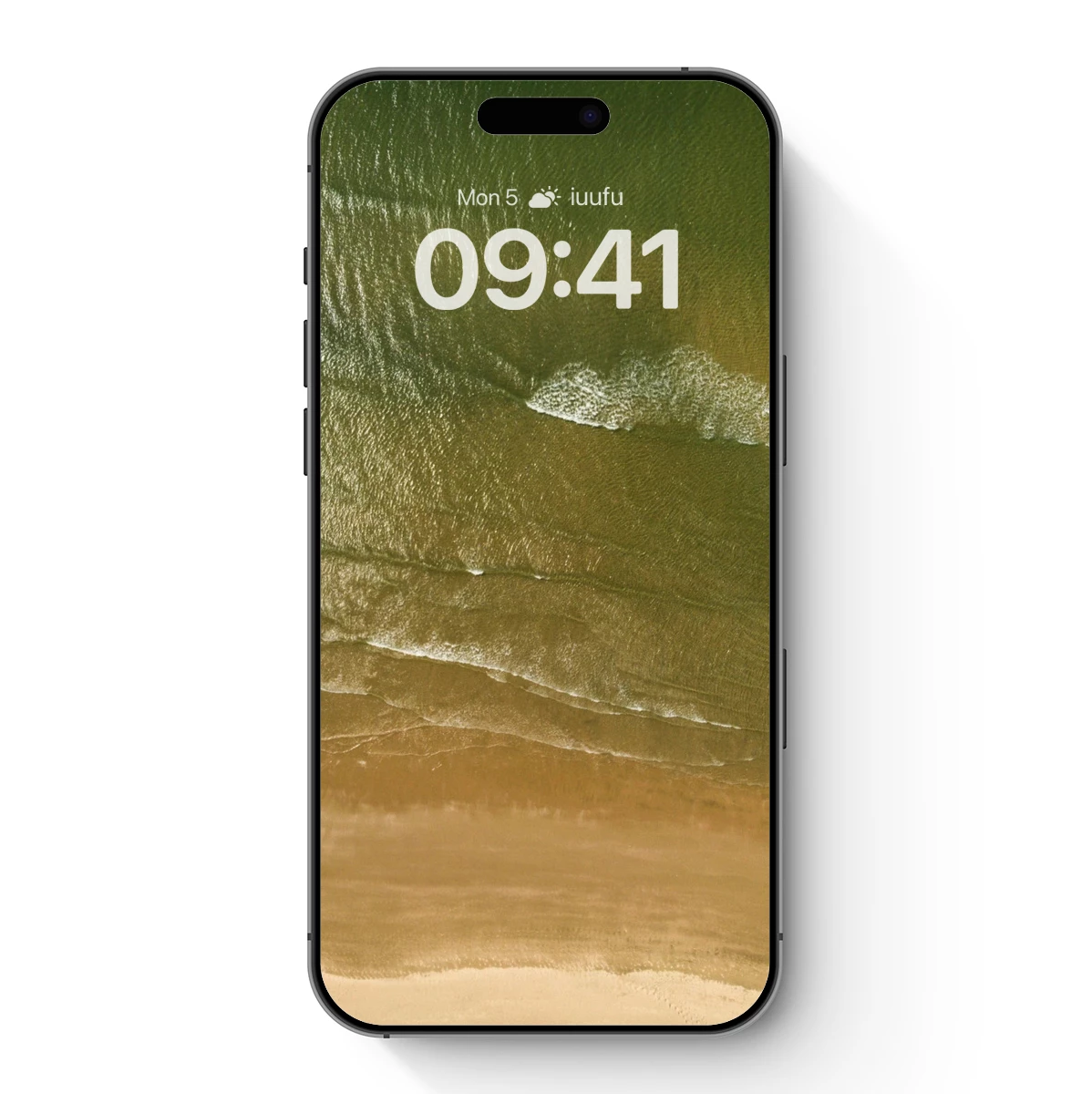 Aerial Serenity: Golden Sands and Emerald Waves