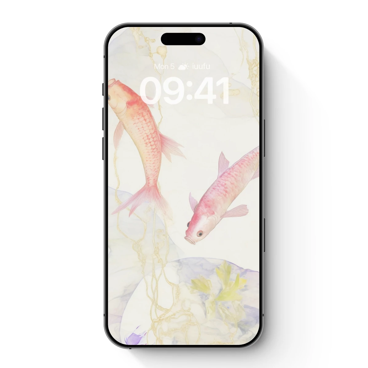 Ethereal Koi Dance: Watercolor Harmony