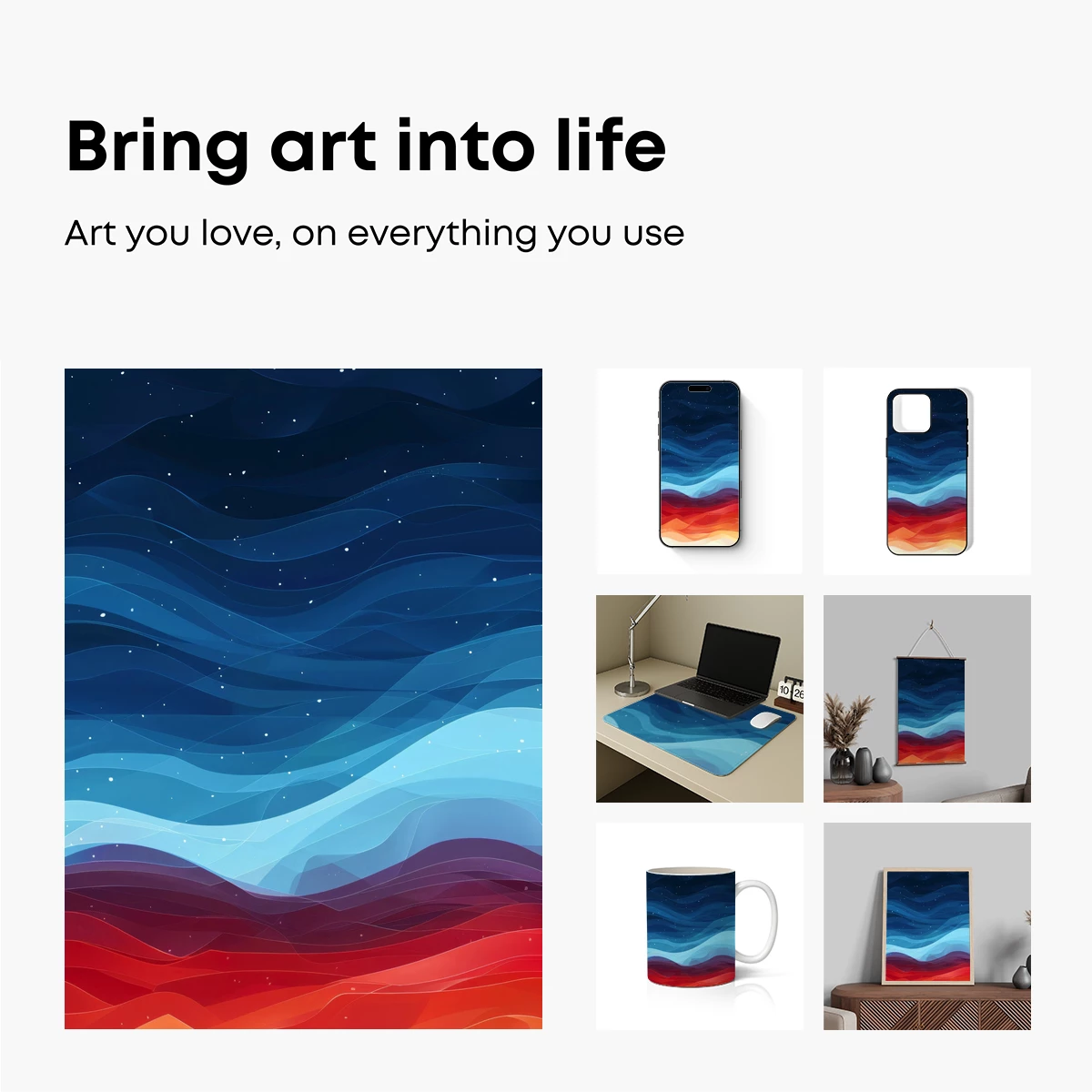 Celestial Waves: A Symphony of Night and Dawn - Image 2