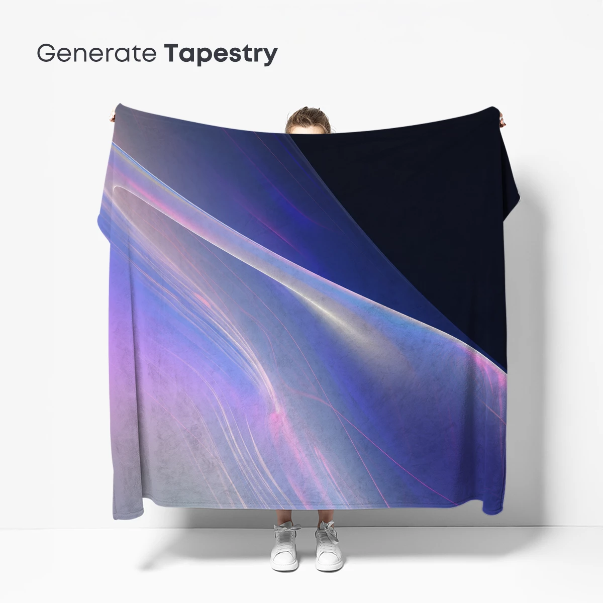 Ethereal Silk Waves: A Digital Odyssey - Image 5