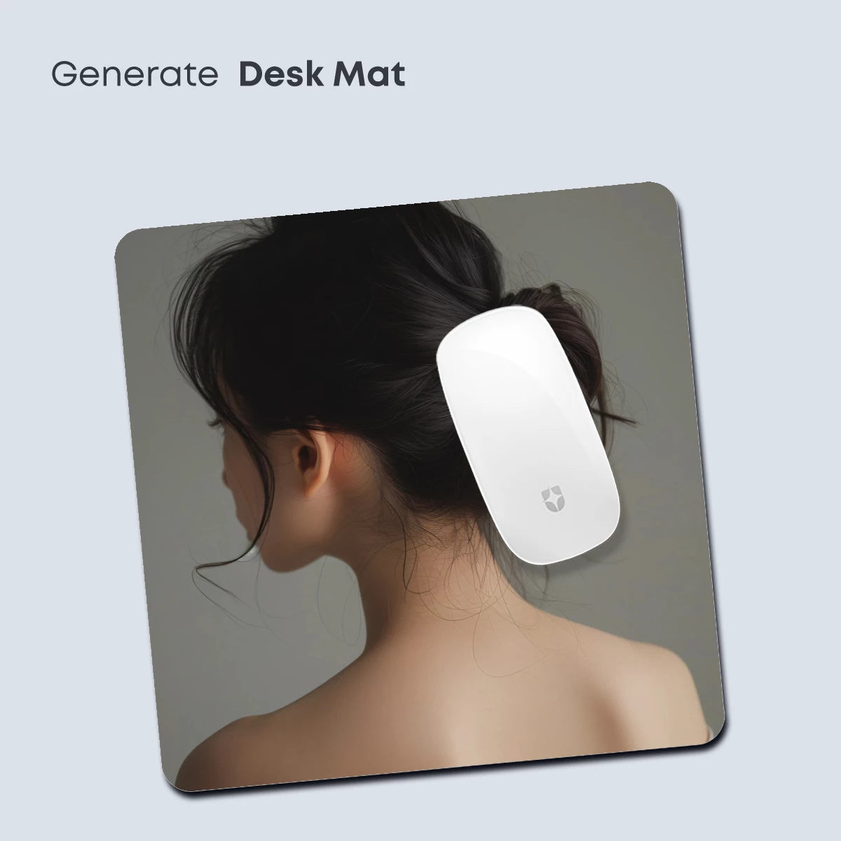 Elegant Bun: Serene Back Profile - Image 4