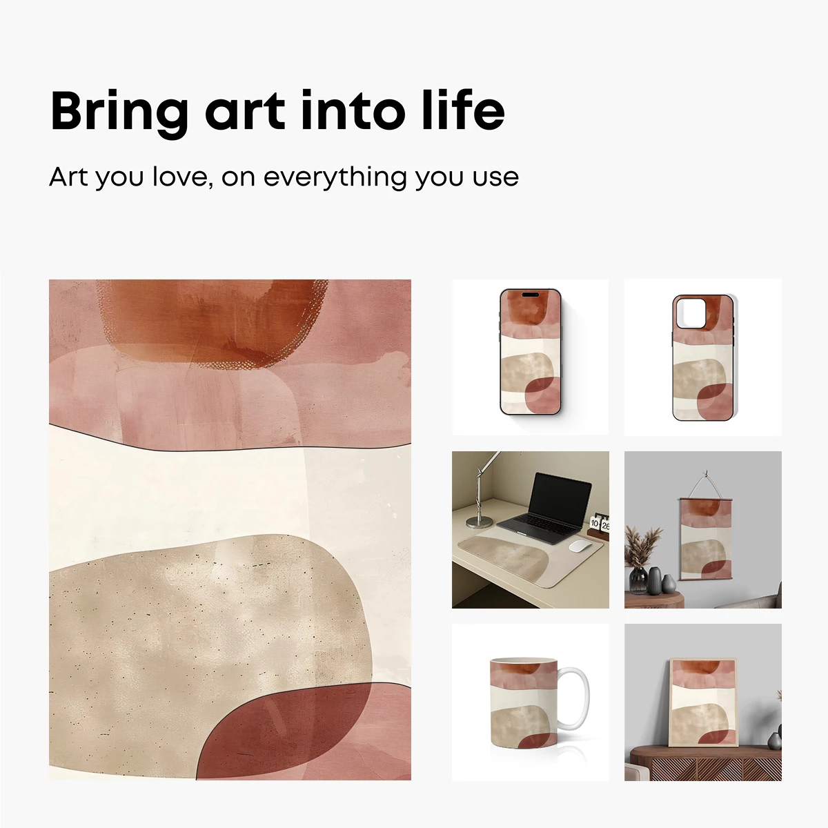 Abstract Terra Cotta Flow - Image 2