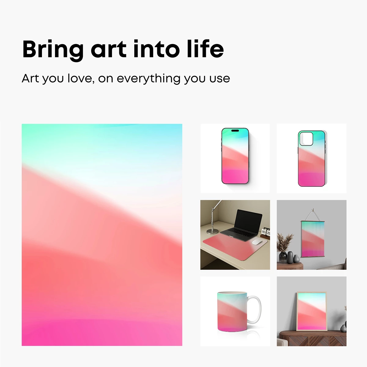 Gradient Symphony: Colorful Abstract Flow - Image 2