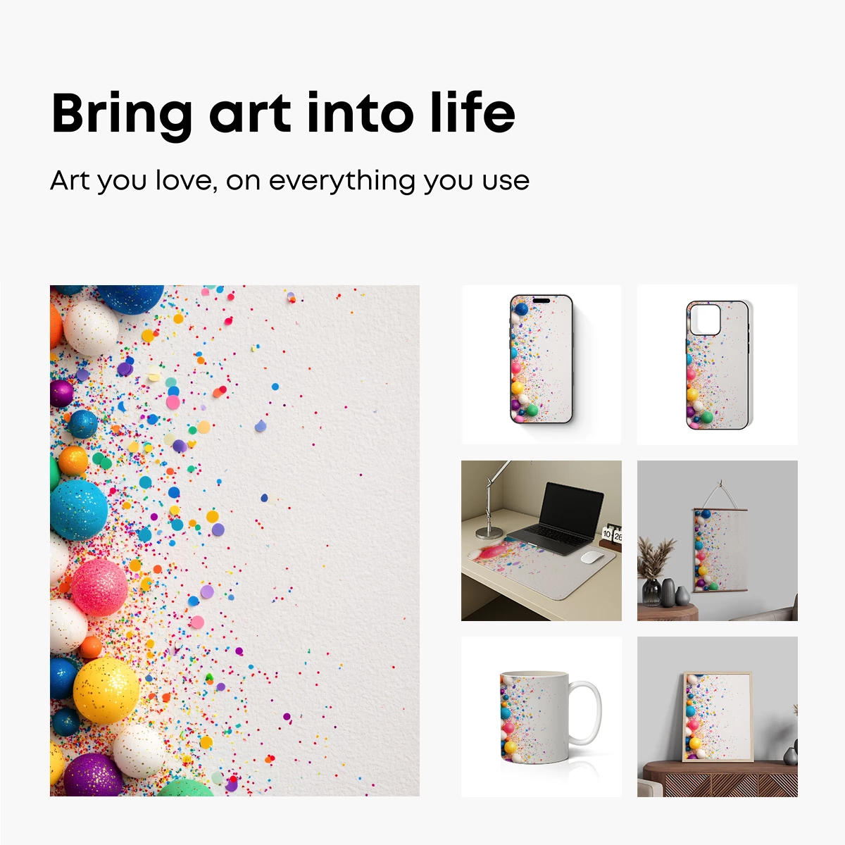 Colorful Confetti and Glitter Balls Fiesta - Image 2