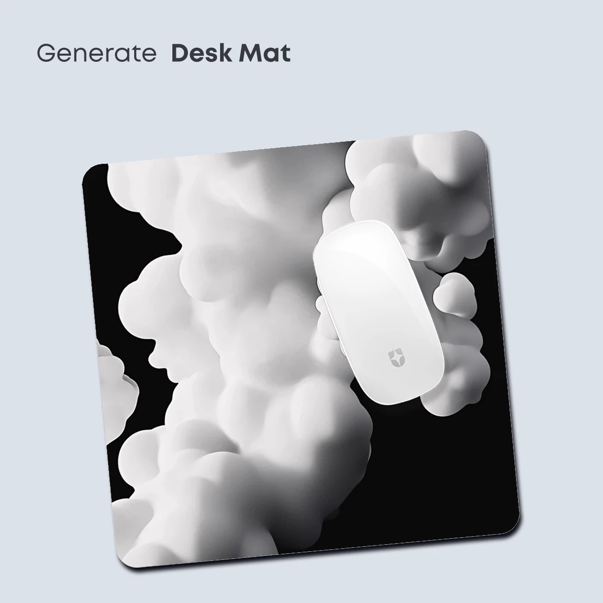 Ethereal Cloud Sculpture: Monochrome Marvels in Motion - Image 4