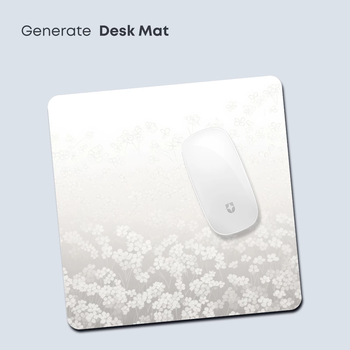 Frosty Floral Whisper: Ethereal Garden in Monochrome - Image 4