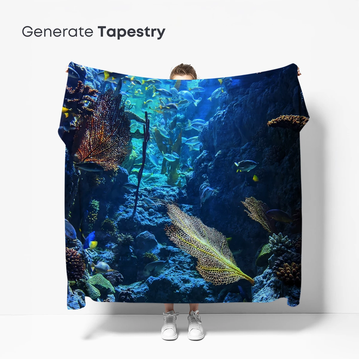 Deep Blue Abyss: A Vibrant Coral Reef Symphony - Image 5