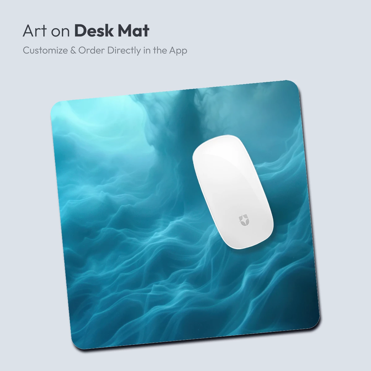 Abyssal Serenity: Ethereal Waves in Teal Depths - Image 4