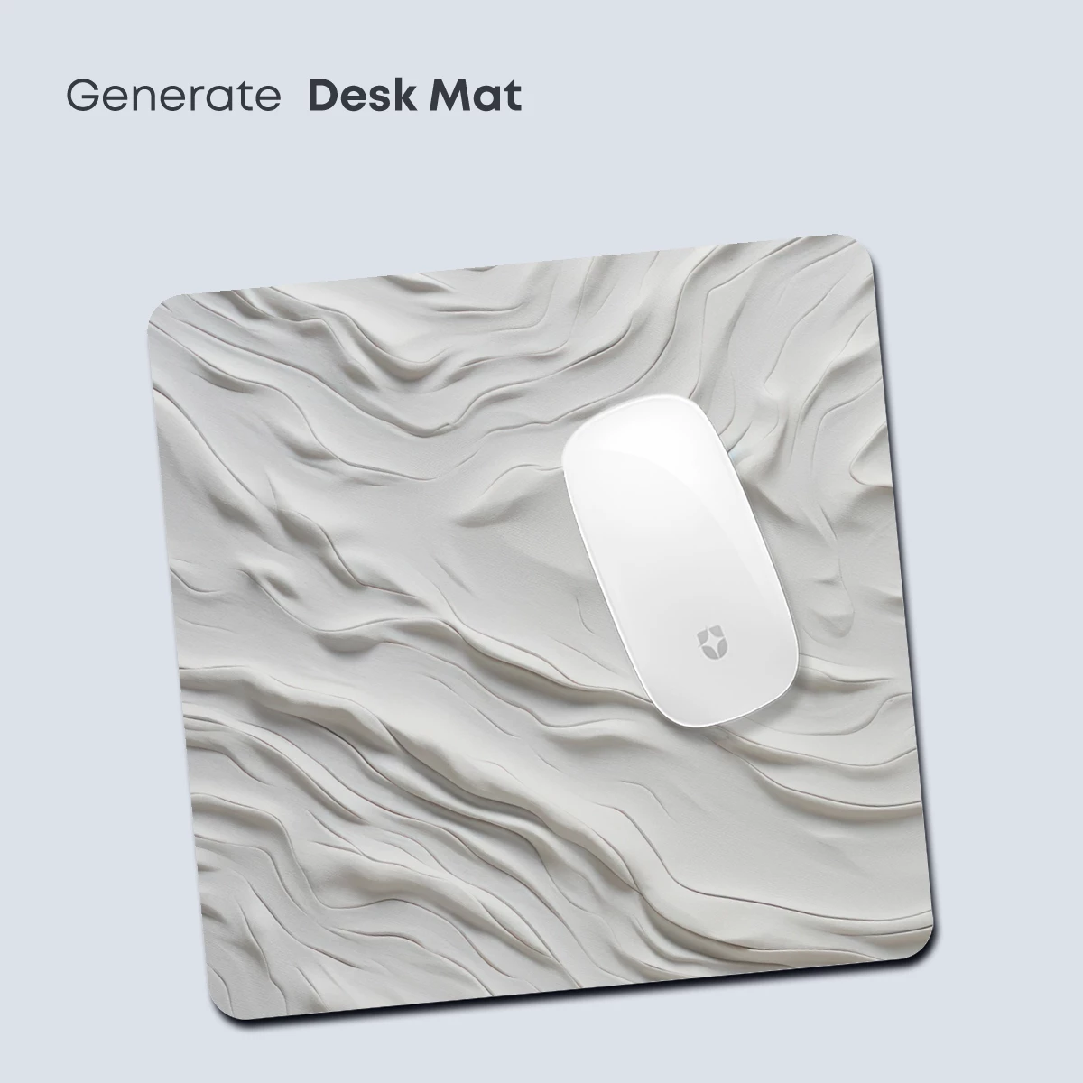 Ethereal White Waves: A Textural Odyssey - Image 4