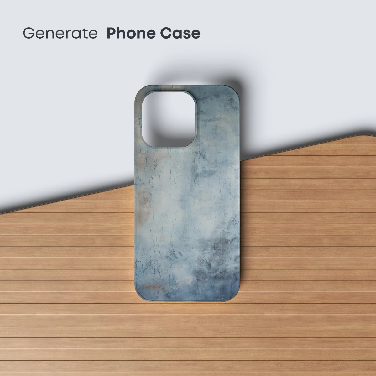 Ethereal Blue Canvas: A Study in Textured Serenity - Image 3