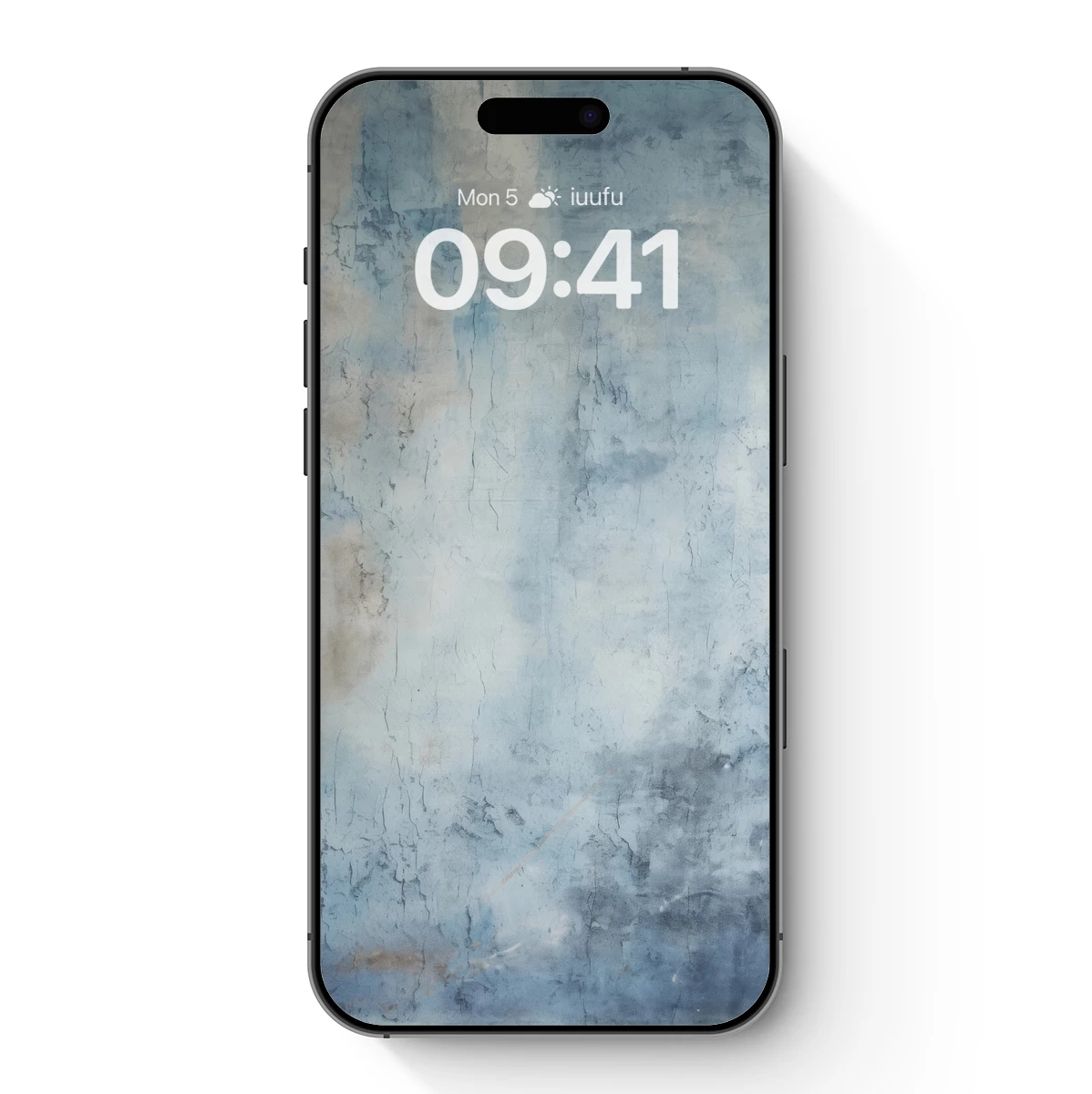 Ethereal Blue Canvas: A Study in Textured Serenity